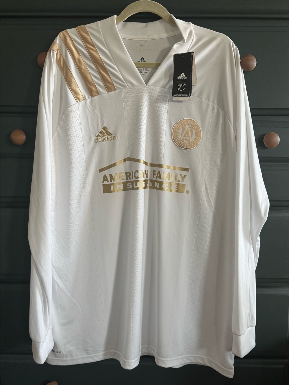 Adidas Atlanta United Long-Sleeve Jersey NWT